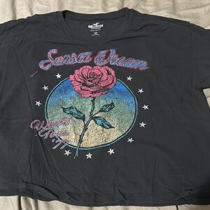 Hollister crop top “sunset dream” size medium